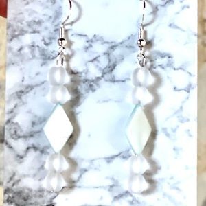 73. Beachy beaded earrings